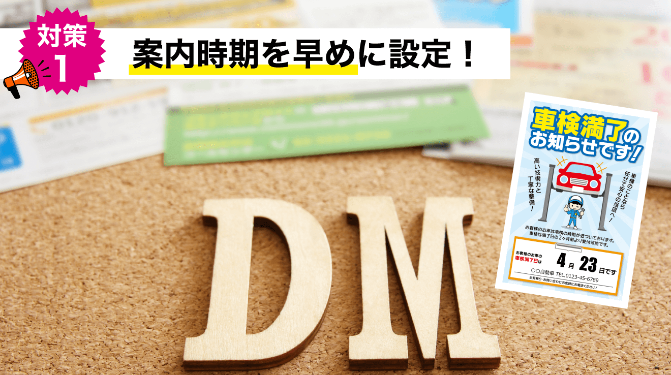 車検法改正_案内時期を早めに設定する