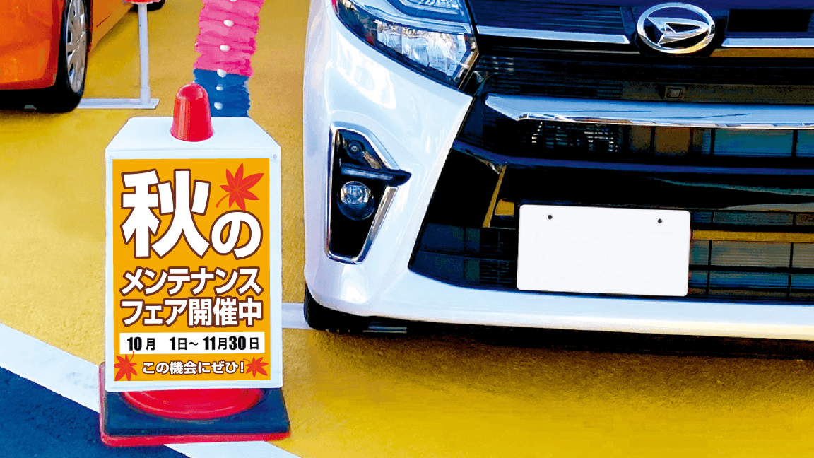 9月_秋のメンテナンス