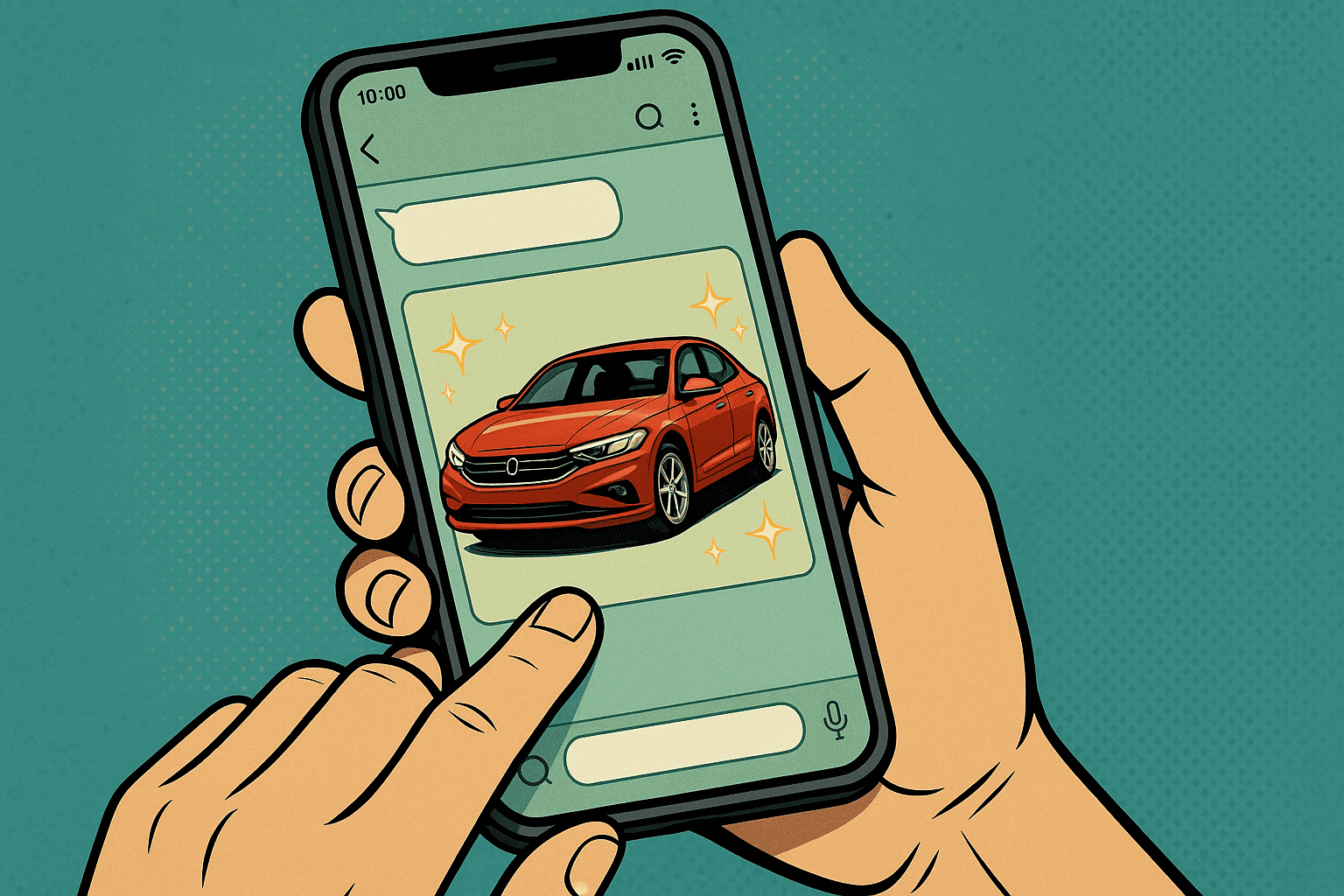 LINE公式アカウント_在庫車両の紹介