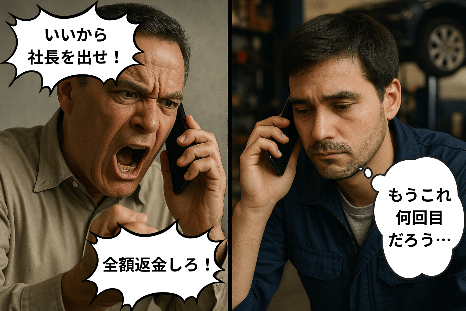 カスハラ_カスハラは、どの現場にも起こりうる