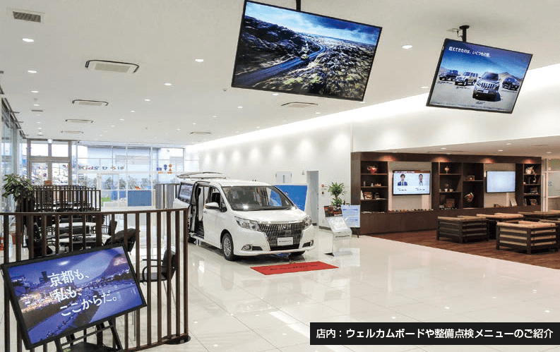 サイネージモニタ―_納入事例集